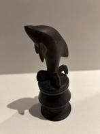 Houten flessenstop gemaakt uit hand gesneden exotisch hout., Antiek en Kunst, Kunst | Beelden en Houtsnijwerken, Ophalen of Verzenden