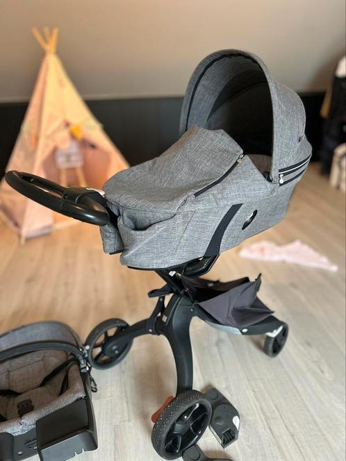 Stokke Xplory + accessoires, Kinderen en Baby's, Kinderwagens en Combinaties, Gebruikt, Kinderwagen, Overige merken, Met reiswieg