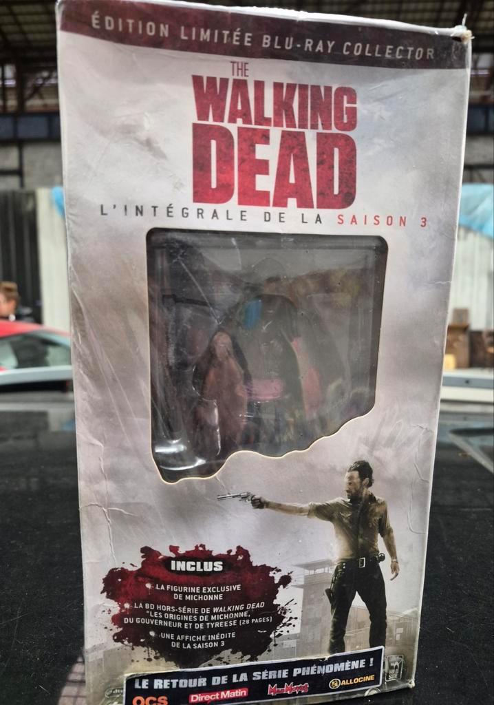 Walking Dead Blu-ray-verzamelset + figuur, Kinderen en Baby's, Speelgoed | Actiefiguren, Nieuw, Ophalen of Verzenden