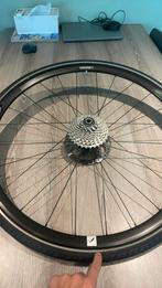 Fulcrum R6 wielen met schijven 160mm en shimano 105 cassette, Fietsen en Brommers, Fietsonderdelen, Fulcrum, Gebruikt, Racefiets
