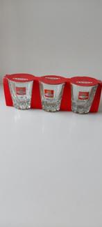 Lamot 3  oude verzamel glazen in originele verpakking, Verzamelen, Ophalen of Verzenden, Nieuw, Bierglas