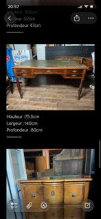 Bureaux antique, Maison & Meubles, Enlèvement, Bureau