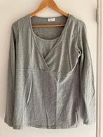 C&A zwangerschaps/borstvoedings T-shirt grijs maat 38/40, Kleding | Dames, Zwangerschapskleding, Maat 38/40 (M), Grijs, Shirt of Top