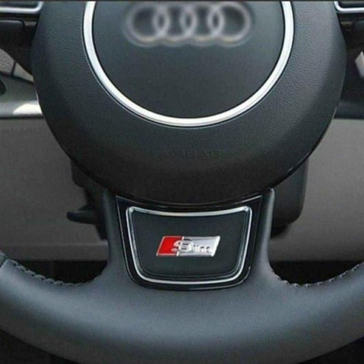 Sline logo set (4x), Auto-onderdelen, Overige Auto-onderdelen, Audi, Nieuw, Ophalen of Verzenden