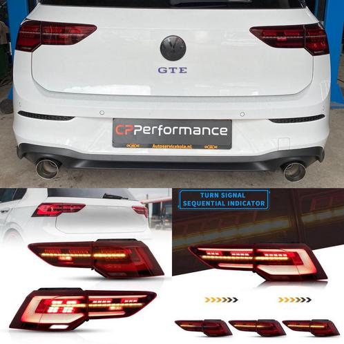 Nieuwe golf 8 gti R IQ LED dynamische achterlichten iinbouw, Auto-onderdelen, Verlichting, Volkswagen, Nieuw, 12 maanden garantie