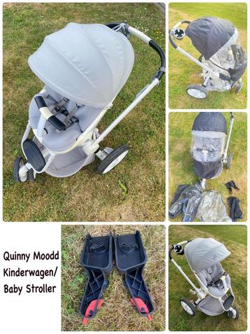 Quinny Moodd Kinderwagen 3 in 1 met regenhoes en adapter beschikbaar voor biedingen