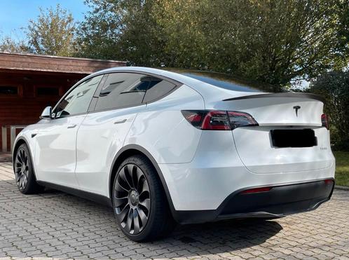 Tesla Model Y Performance 534cv - Parfait état, Auto's, Tesla, Particulier, Model Y, Elektrisch, 5 deurs, Automaat, Wit, Zwart