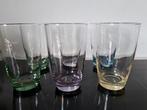 Vintage waterglazen Huile lesieur, Ophalen of Verzenden, Zo goed als nieuw