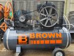 BROWN Air compressor INDUSTRIAL PRO 270 L 5.5 HP 12baar 201, Nieuw, Ophalen of Verzenden, 10 bar of meer, 400 tot 800 liter/min