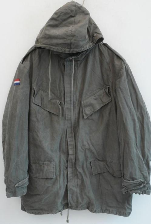 Jas, Parka, Uniform, Buiten, KLu, maat: 56, 1990.(Nr.1), Verzamelen, Militaria | Algemeen, Luchtmacht, Kleding of Schoenen, Ophalen of Verzenden
