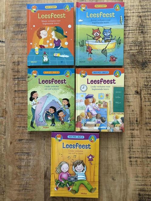 Nieuw: 5 leesboeken van Leesfeest - Deltas, Boeken, Kinderboeken | Jeugd | onder 10 jaar, Nieuw, Ophalen of Verzenden