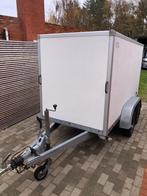 Gesloten aanhangwagen dubbelas geremd, Ophalen, Gebruikt