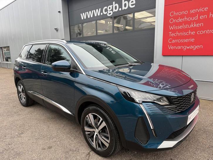 Peugeot 5008 1.2PureTech 131pk ALLURE 7 pL FULL LEATHER, Auto's, Peugeot, Te koop, ABS, Achteruitrijcamera, Adaptive Cruise Control