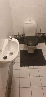 Toilet met spoelbakje, volledige badkamer, Huis en Inrichting, Badkamer | Complete badkamers, Zo goed als nieuw, Ophalen