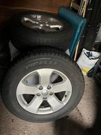 4st velgen met zeer goede Pirelli banden Jeep Grand Cherokee, Auto-onderdelen, Banden en Velgen, Ophalen, Winterbanden, Banden en Velgen