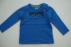 Blauwe t-shirt (bio-katoen, zachte stof) JBC maat 62, Shirtje of Longsleeve, Ophalen of Verzenden, Jongetje, Zo goed als nieuw
