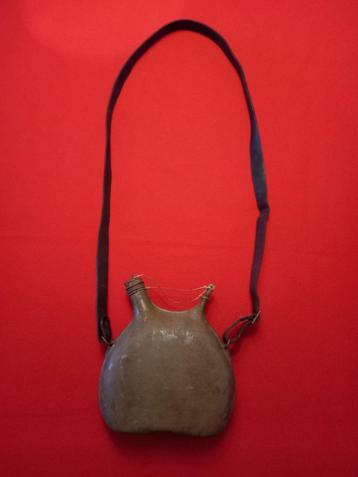 WO1/WOI/WW1/WWI : Franse Poilu Gourde 2L Mle 1877/15 beschikbaar voor biedingen