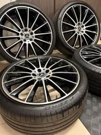 Mercedes AMG breedset velgen met zomerbanden 20 inch, Ophalen, Gebruikt