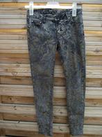 Skinny T 38 als nieuwe grijze en gouden jeans met gemarmerde, Grijs, W30 - W32 (confectie 38/40), Ophalen of Verzenden, Zo goed als nieuw