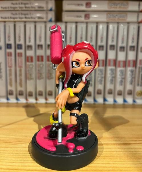 Amiibo Octopus Girl (Splatoon 2), Games en Spelcomputers, Games | Nintendo Switch, Zo goed als nieuw, Ophalen