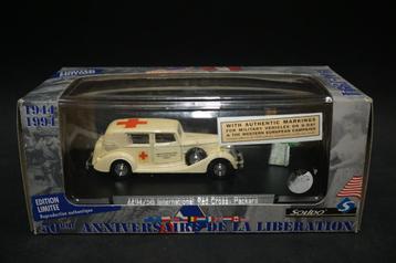 Solido Packard 1937 Red Cross - WW2 - 1/43 - Édition limitée, Hobby & Loisirs créatifs, Enlèvement ou Envoi, Comme neuf, Solido