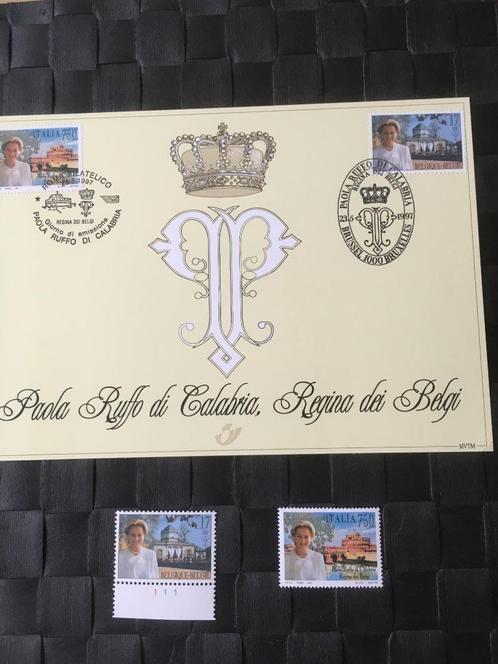 Carte commémorative HK 2706 datée du 23.05.1997 + timbres sp, Timbres & Monnaies, Timbres | Europe | Belgique, Affranchi, Maison royale