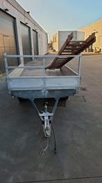 aanhangwagen, Ophalen, Gebruikt