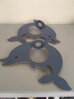 Lot (2) Houten lampenkappen, dolfijnen 🐬., Kinderen en Baby's, Speelgoed | Playmobil, Ophalen