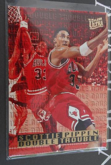 95-96 Fleer Ultra Double Trouble S.Pippen #8 of 10 beschikbaar voor biedingen