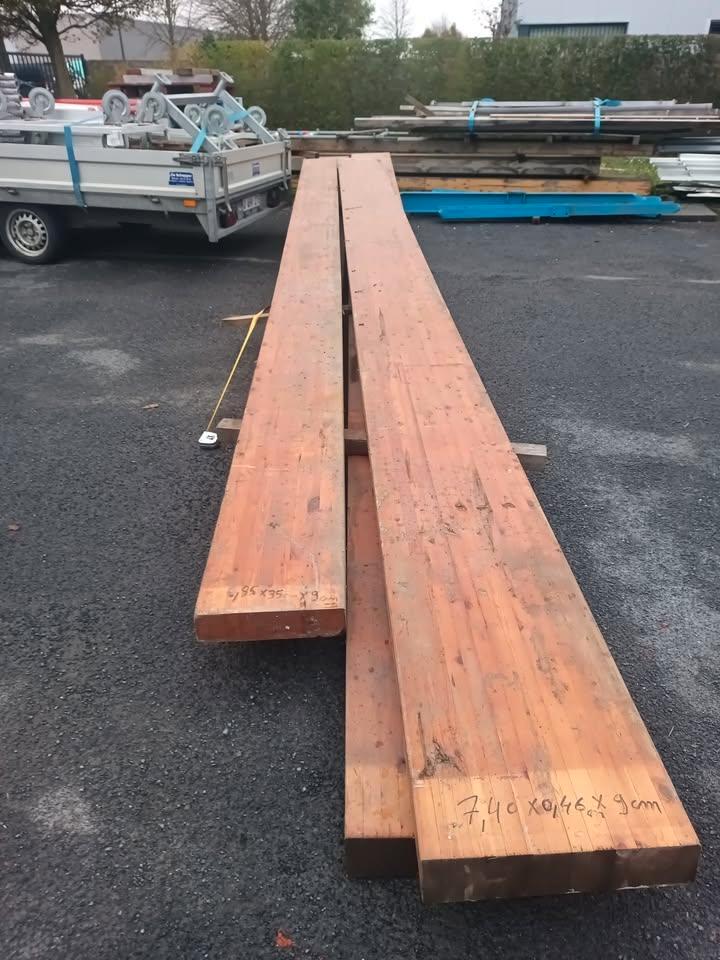 Gelamineerd Balken, Doe-het-zelf en Bouw, Hout en Planken, Gebruikt, Balk, Ophalen