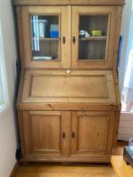 Secretaire in hout, Huis en Inrichting, Kasten | Secretaires, Ophalen, Gebruikt