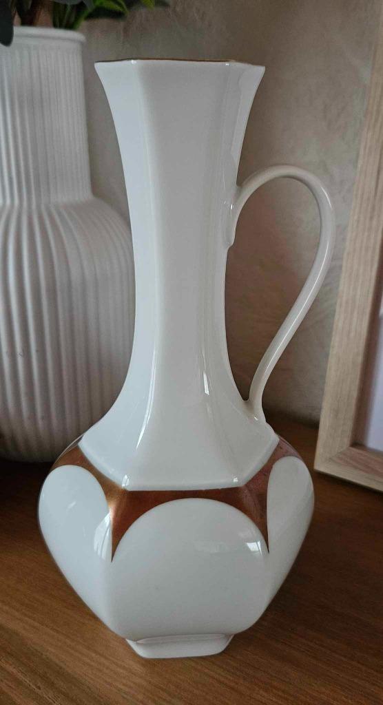 Vase Bavaria Vohenstrausse Seltmann, Huis en Inrichting, Woonaccessoires | Vazen, Zo goed als nieuw, Wit, Ophalen of Verzenden