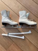 lederen ijsschaatsen, Sport en Fitness, Schaatsen, Ophalen of Verzenden, Zo goed als nieuw, Kunstschaatsen