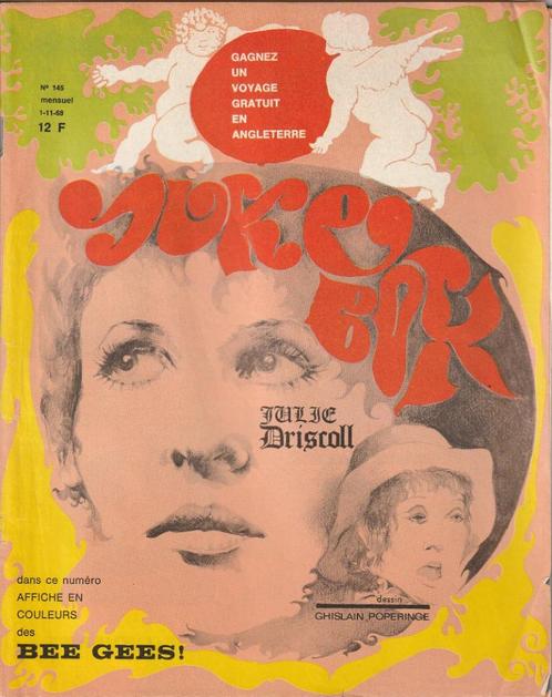 Tijdschriften - Jukebox FR 145 - 1/11/1968, Verzamelen, Muziek, Artiesten en Beroemdheden, Gebruikt, Boek, Tijdschrift of Artikel