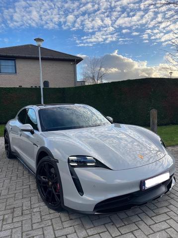 Porsche Taycan Cross Turismo 4, Auto's, Porsche, Leder, Elektrisch, Particulier, Zilver of Grijs