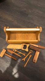 Speelgoed gereedschapskist in hout, Enfants & Bébés, Jouets | Jouets en bois, Enlèvement, Comme neuf