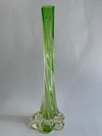 Vintage Green Soliflore Vase, Ophalen of Verzenden
