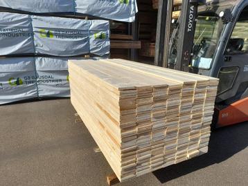 Vuren planken gedoubleerd - 17x150mm - dakbeschot beschikbaar voor biedingen