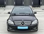 Mercedes C200 Avantgarde - Blue Efficiency 2010 Automaat GPS, Auto's, Zwart, Leder en Stof, Zwart, Bedrijf