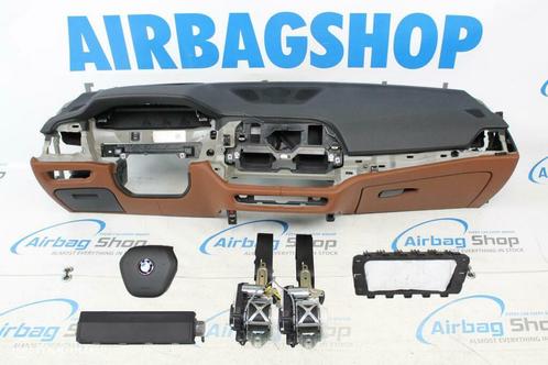 Airbag set Dashboard HUD leder zwart/bruin BMW 3 serie G20, Auto-onderdelen, Dashboard en Schakelaars, Gebruikt, Ophalen of Verzenden
