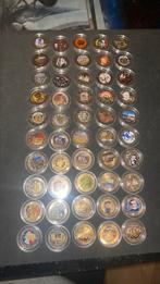 Lot van 50 verschillende gekleurde 2€munten (lot E), Postzegels en Munten, Ophalen of Verzenden
