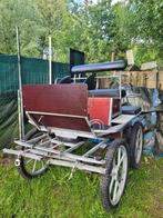 Wijkmans menwagen marathonwagen koets recreatiewagen 23inch, Dieren en Toebehoren, Rijtuigen en Koetsen, Marathonwagen