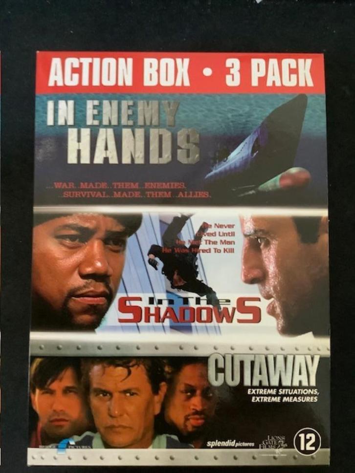 Action box - 3 pack, Cd's en Dvd's, Dvd's | Actie, Gebruikt, Actie, Boxset, Vanaf 12 jaar, Ophalen of Verzenden