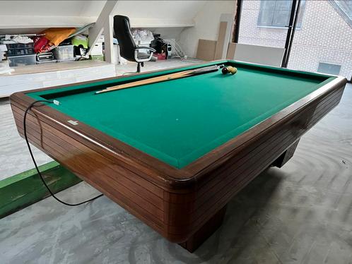 Biljarttafel Thissen met ballen en keu’s, Sport en Fitness, Biljarten en Poolen, Zo goed als nieuw, Biljarttafel, Ophalen