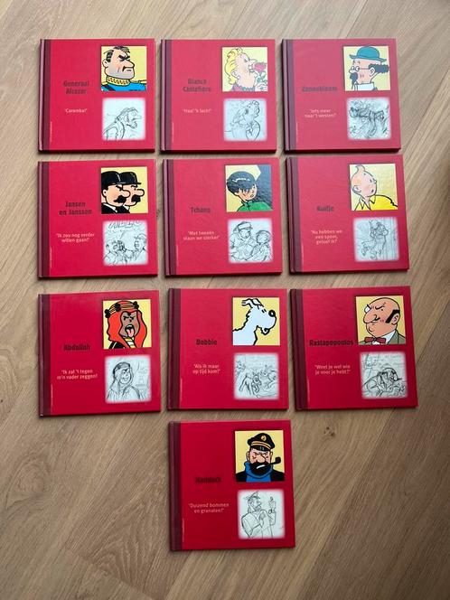 Unieke verzamelset boeken van Kuifje van édtions moulinsart, Verzamelen, Stripfiguren, Zo goed als nieuw, Kuifje, Ophalen of Verzenden