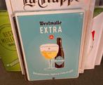 Reclamebord Westmalle, Ophalen of Verzenden, Zo goed als nieuw, Reclamebord