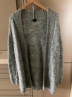 grof gebreide gilet / vest Giovane maat 42, Taille 42/44 (L), Gris, Enlèvement ou Envoi, Porté