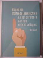 Vragen van startende leerkrachten en het antwoord van hun er, Ophalen, Nieuw, Acco