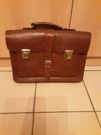 Lederen schooltas, Ophalen