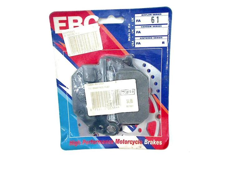 REMBLOKKEN VOOR Yamaha XV 750 (01-1970/-) (EBCFA061), Motoren, Onderdelen | Yamaha, Gebruikt